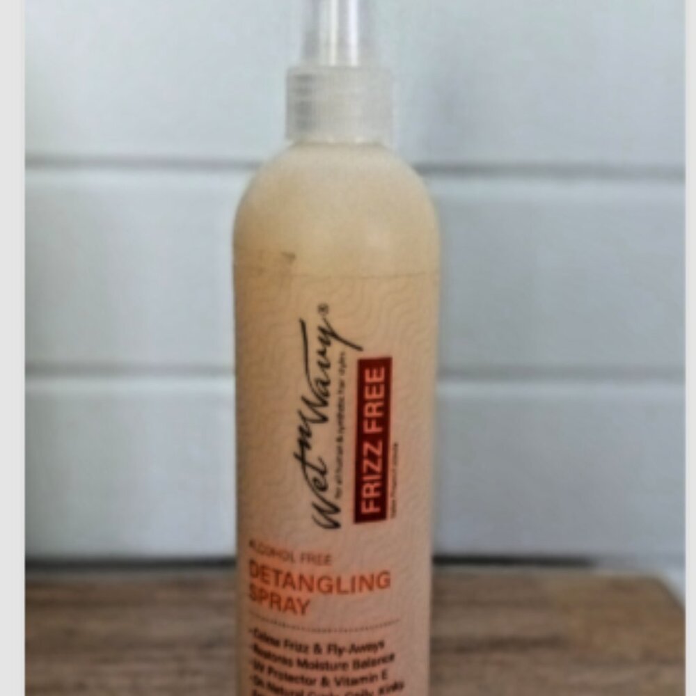 Wet-n-Wavy Calms Frizz Free Detangling Spray 12 fl oz UV Protector Alcohol Free - Picture 8 of 8